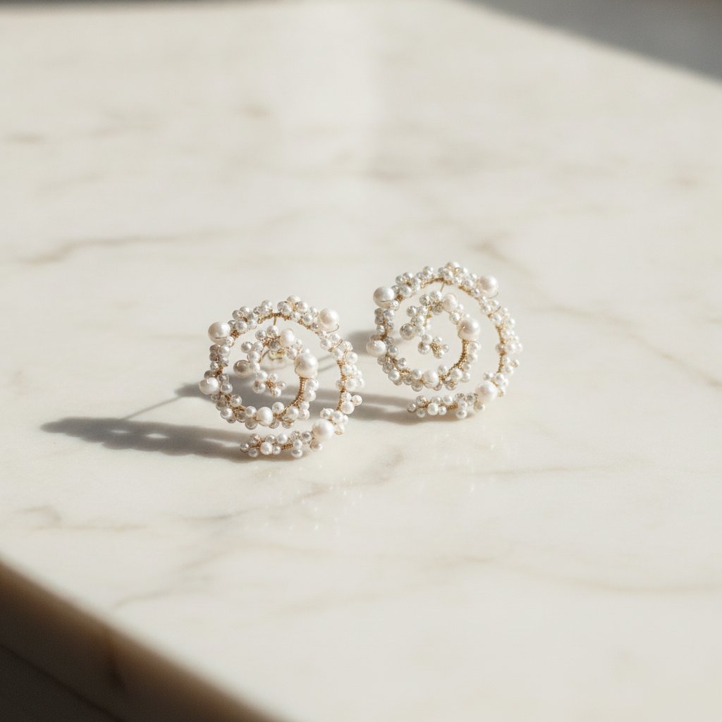 Doria Pearl Earrings