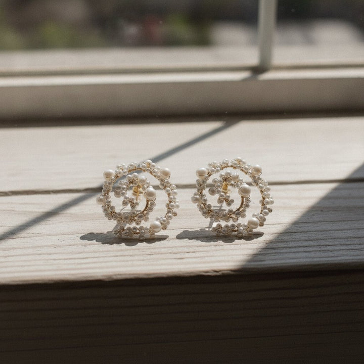 Doria Pearl Earrings