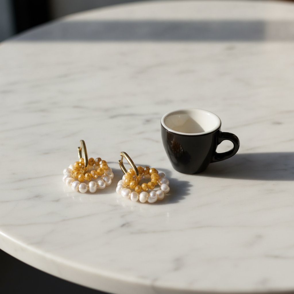 Doria Gold Earrings