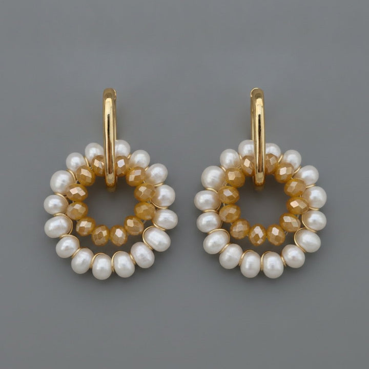 Doria Gold Earrings