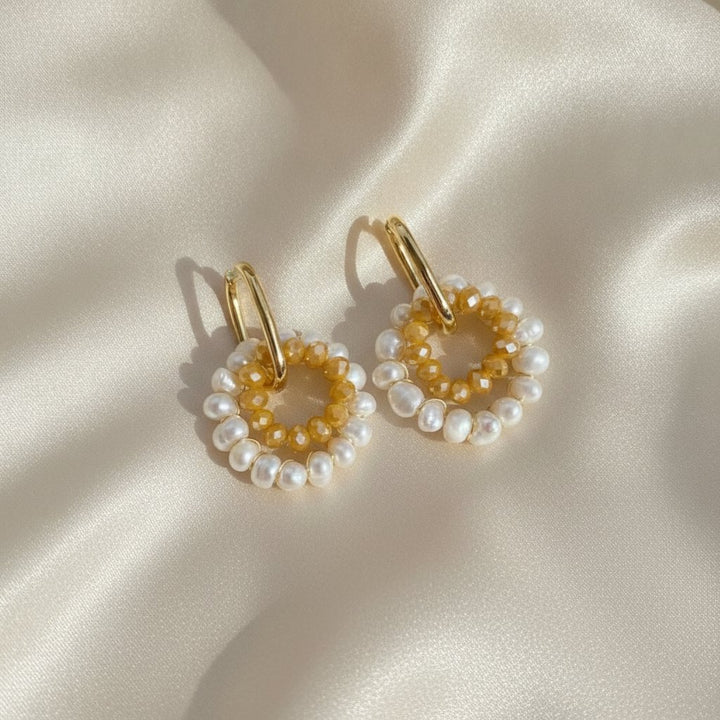 Doria Gold Earrings