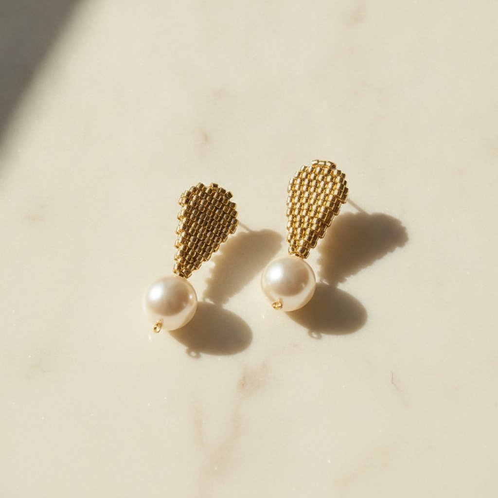 Doria Gold Earrings