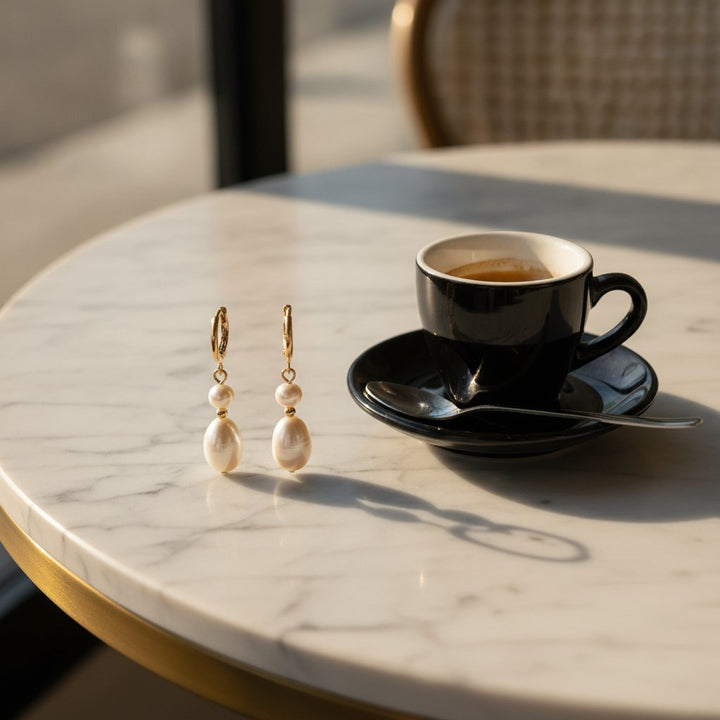 Doria Pearl Earrings
