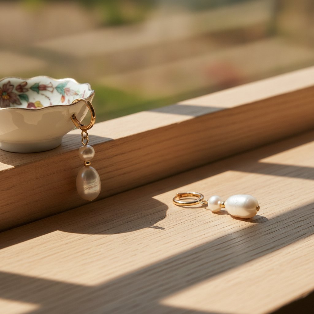 Doria Pearl Earrings