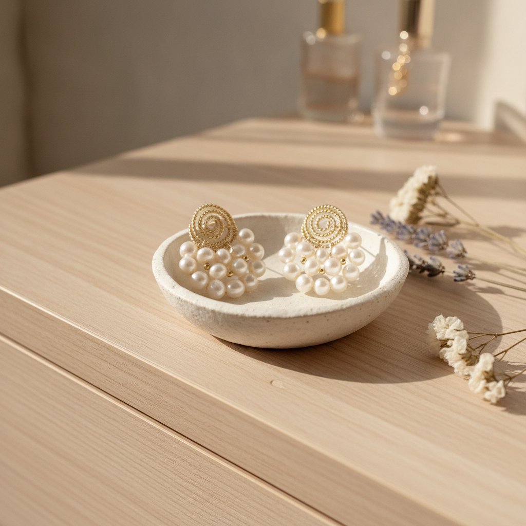 Doria Pearl Earrings