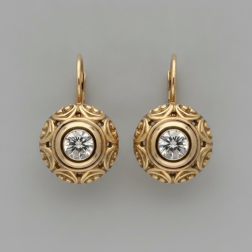 Doria Gold Earrings