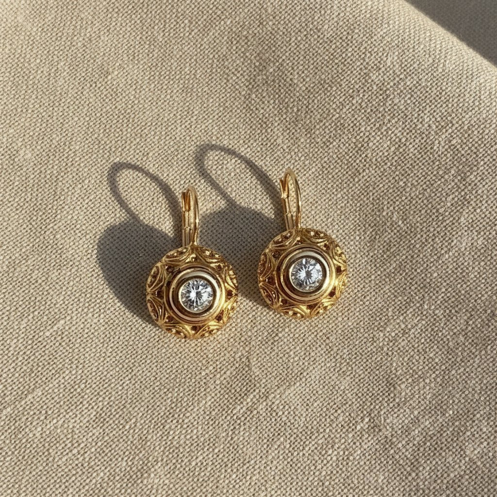 Doria Gold Earrings