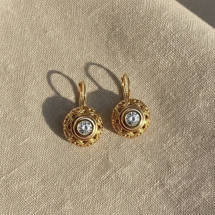 Doria Gold Earrings