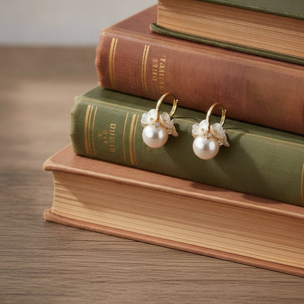 Doria Pearl Earrings