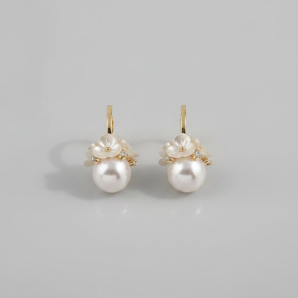 Doria Pearl Earrings