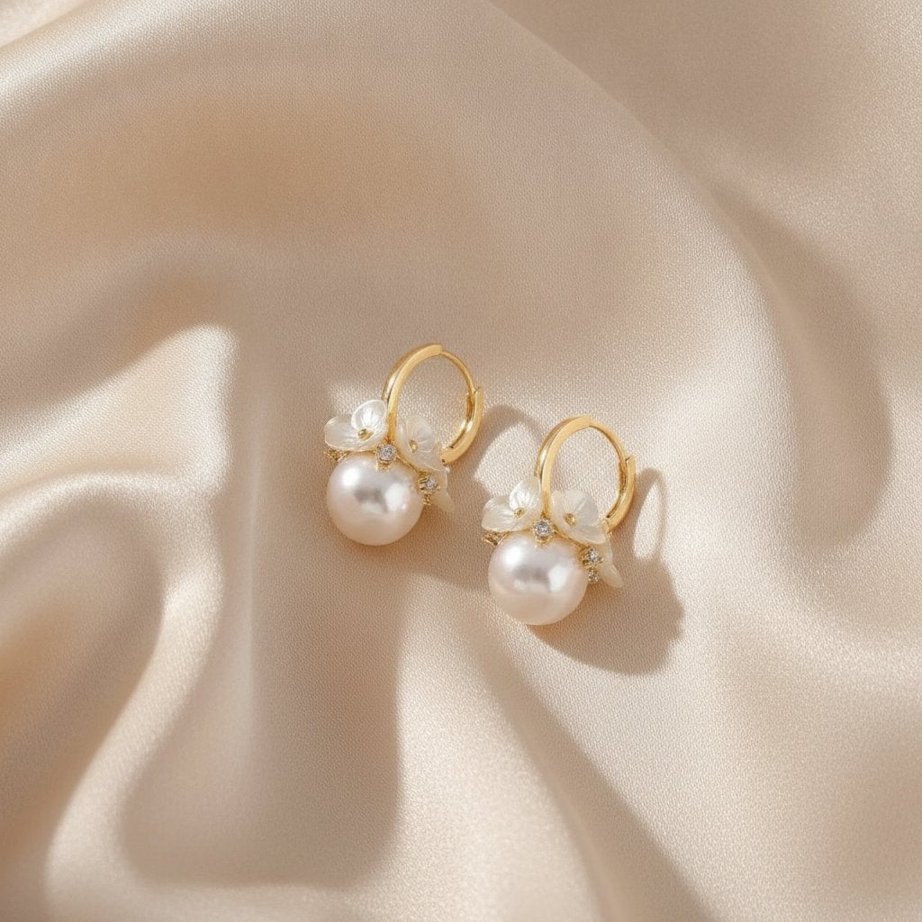 Doria Pearl Earrings