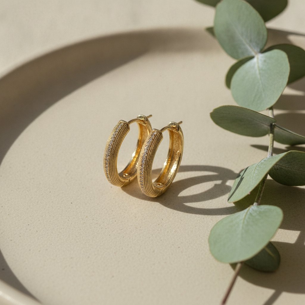 Doria Gold Earrings