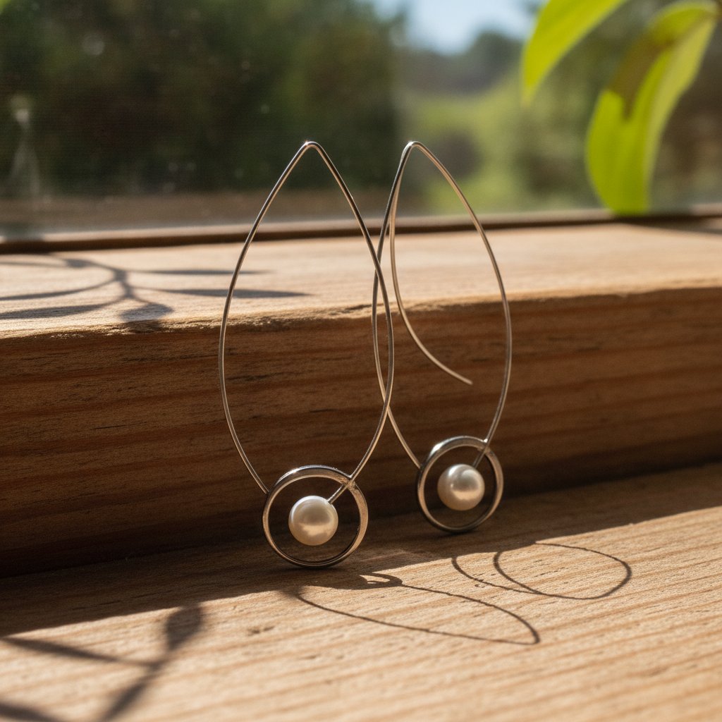 Doria Pearl Earrings
