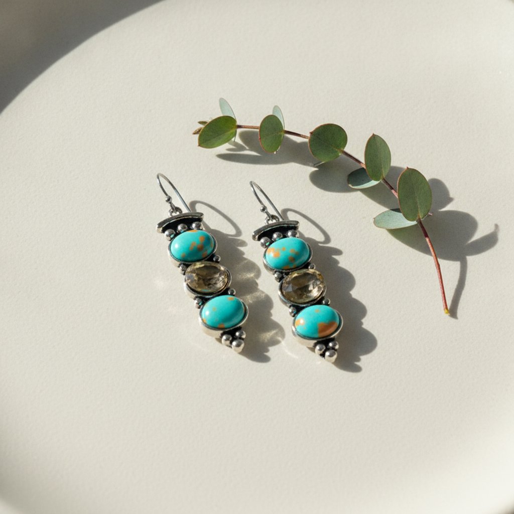 Elowen Turquoise Earrings