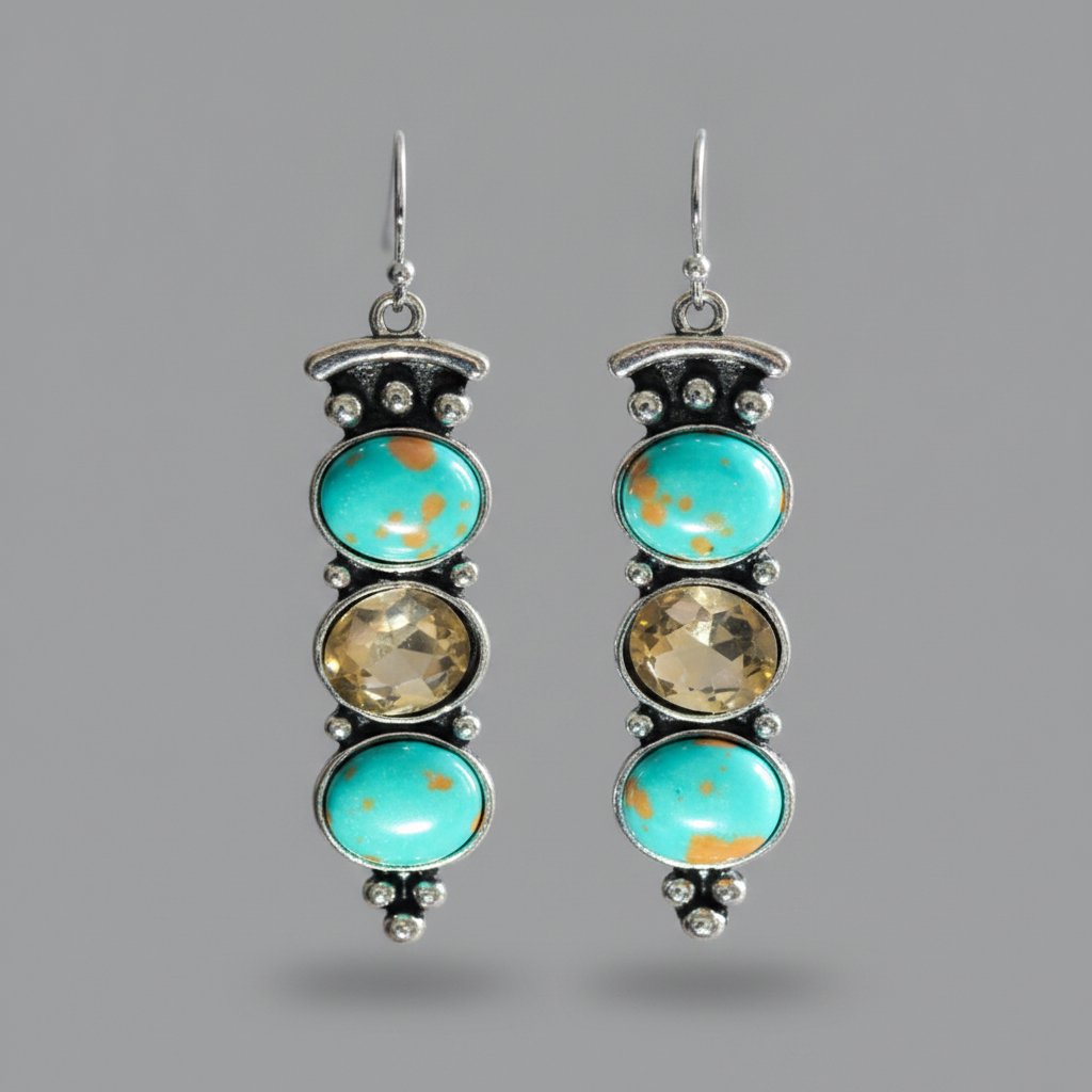 Elowen Turquoise Earrings