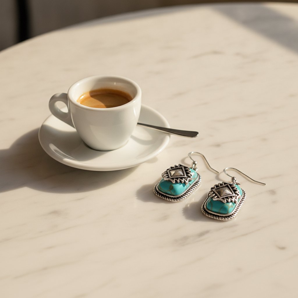 Cassia Turquoise Earrings
