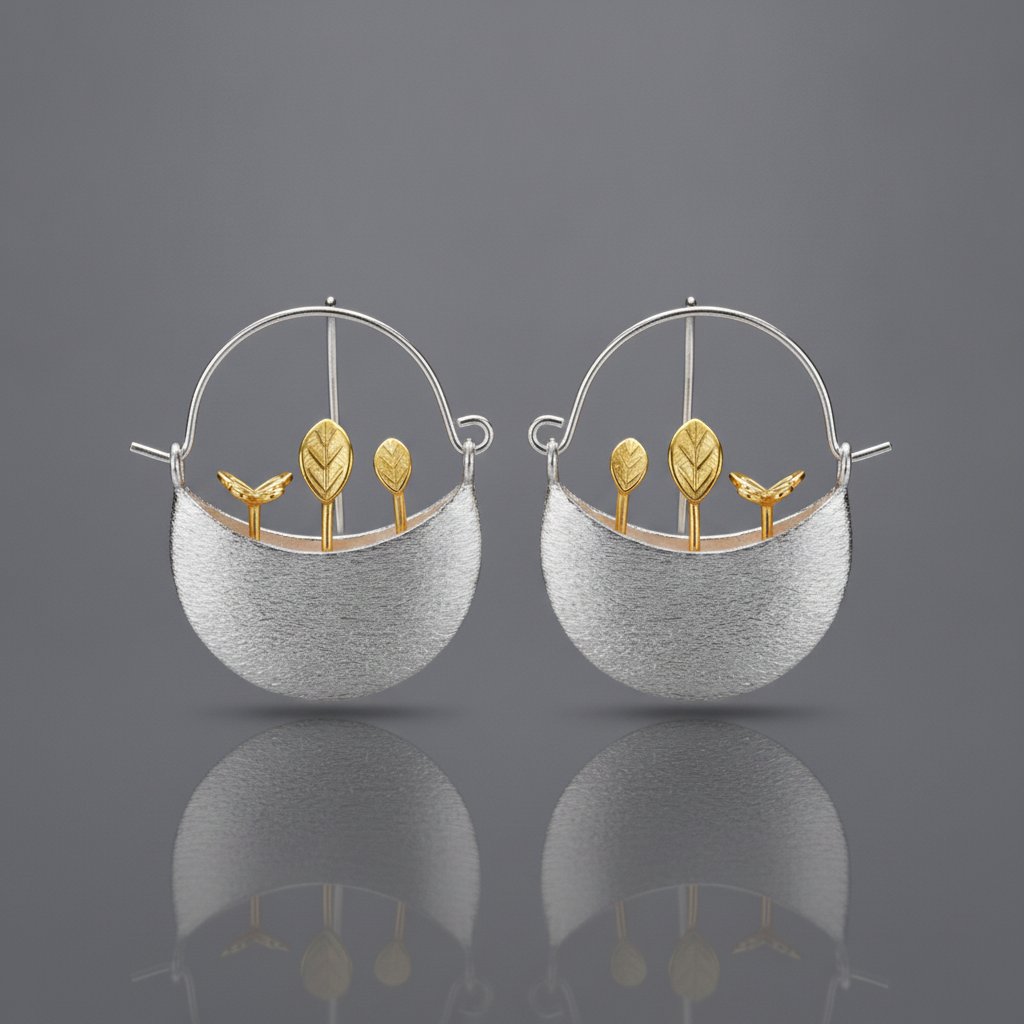 Cassia Gold Earrings