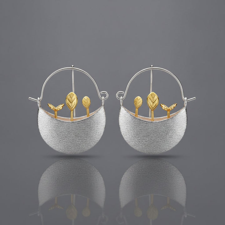Cassia Gold Earrings