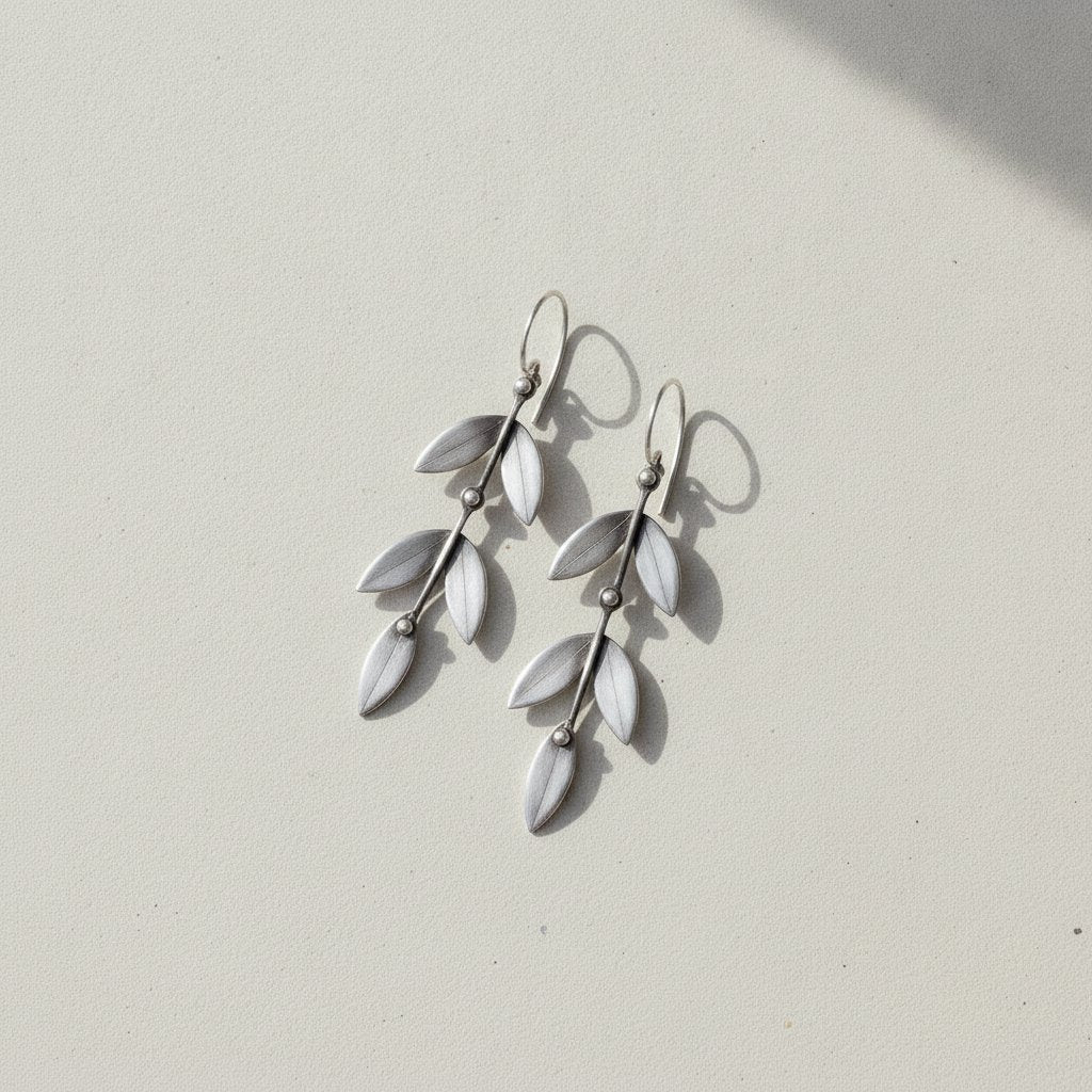 Cassia Silver Earrings