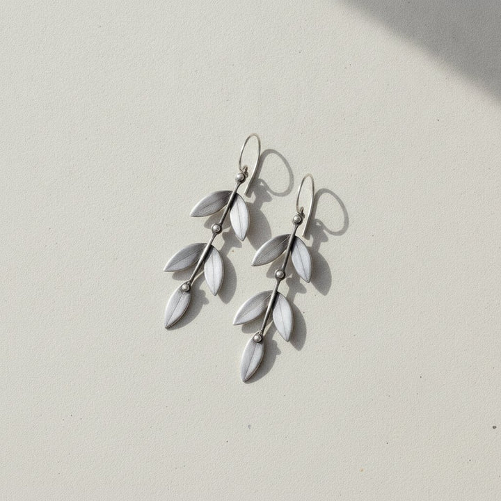 Cassia Silver Earrings