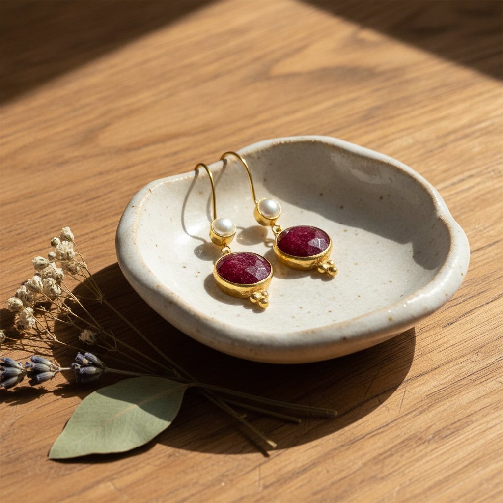 Genevieve Gold Earrings