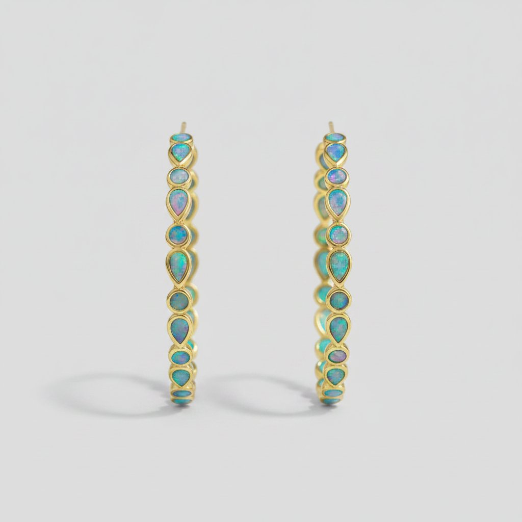 Camille Opal Earrings