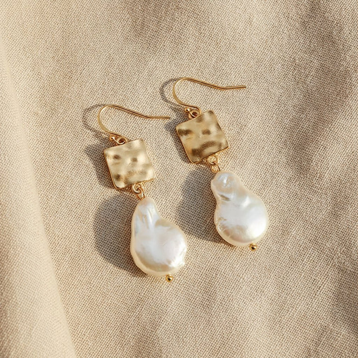 Elegante barokke guldøreringe