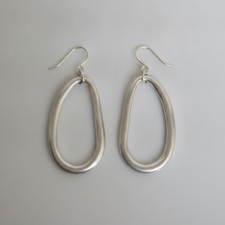 Sølvbelagte hoops