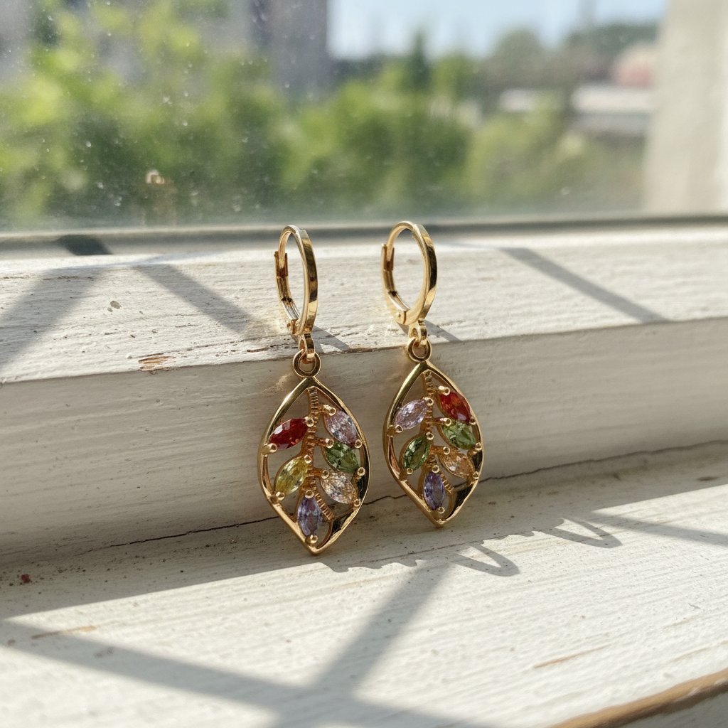 Ninon Zirconia Earrings