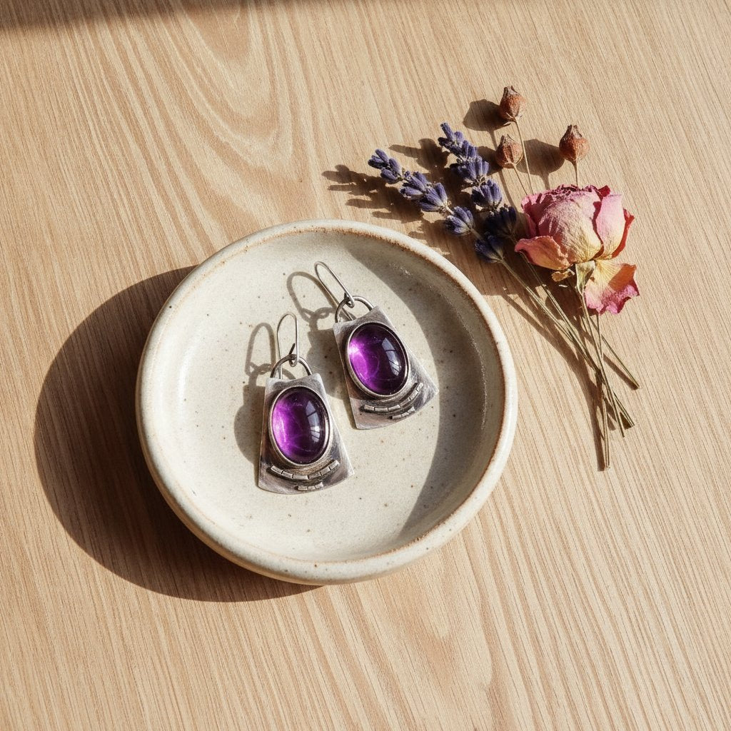 Albane Silver Earrings