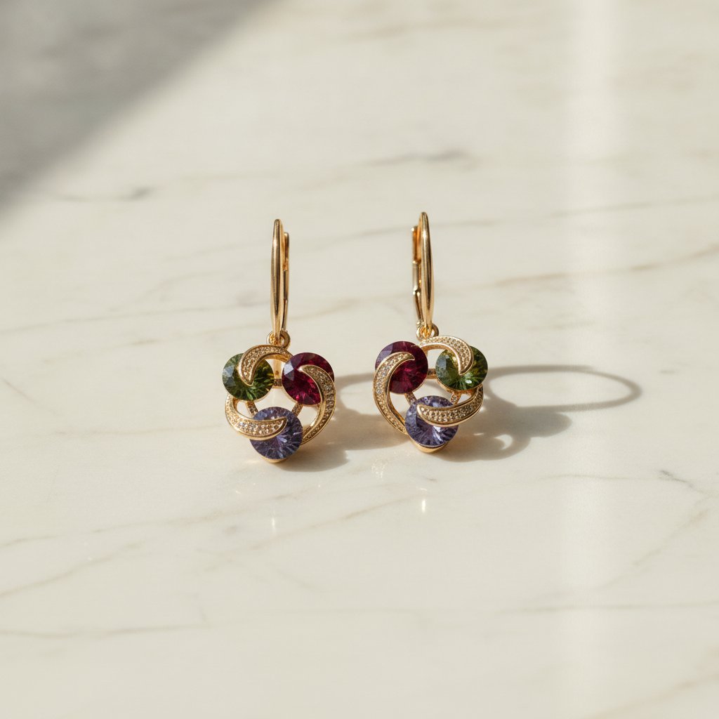 Capucine Zirconia Earrings