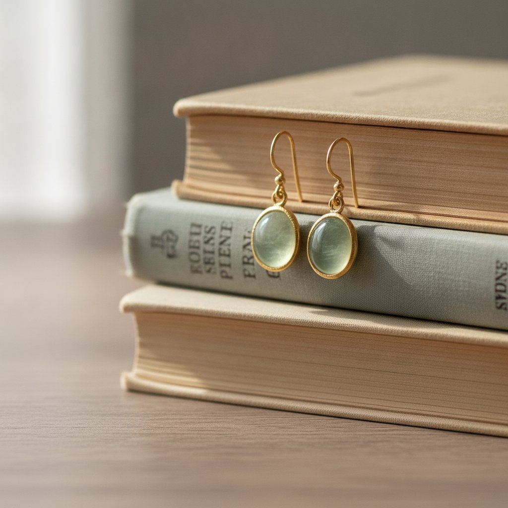 Elise Moonstone Earrings