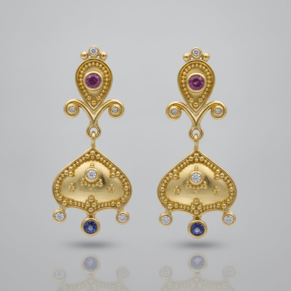 Elise Gold Earrings