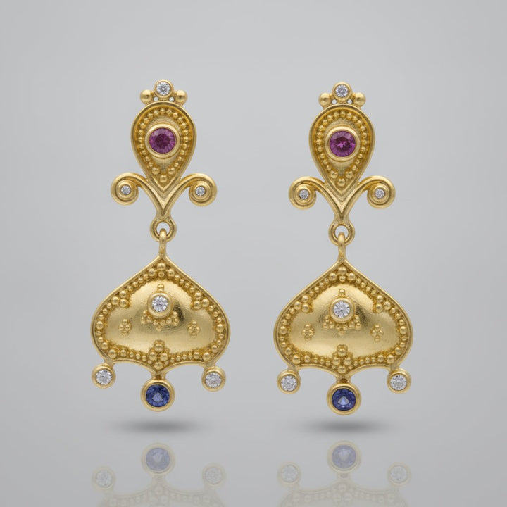 Elise Gold Earrings