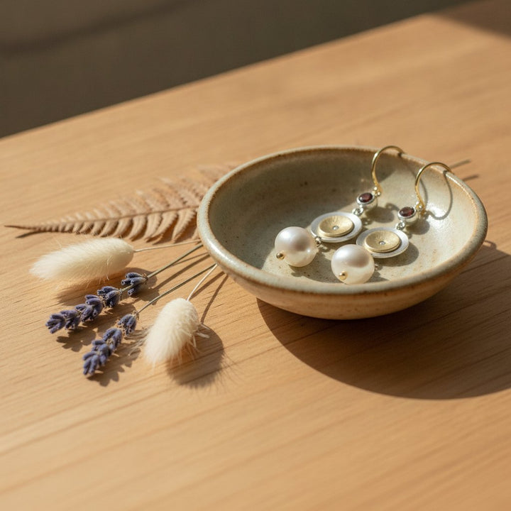 Elise Pearl Earrings