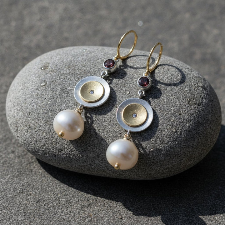 Elise Pearl Earrings