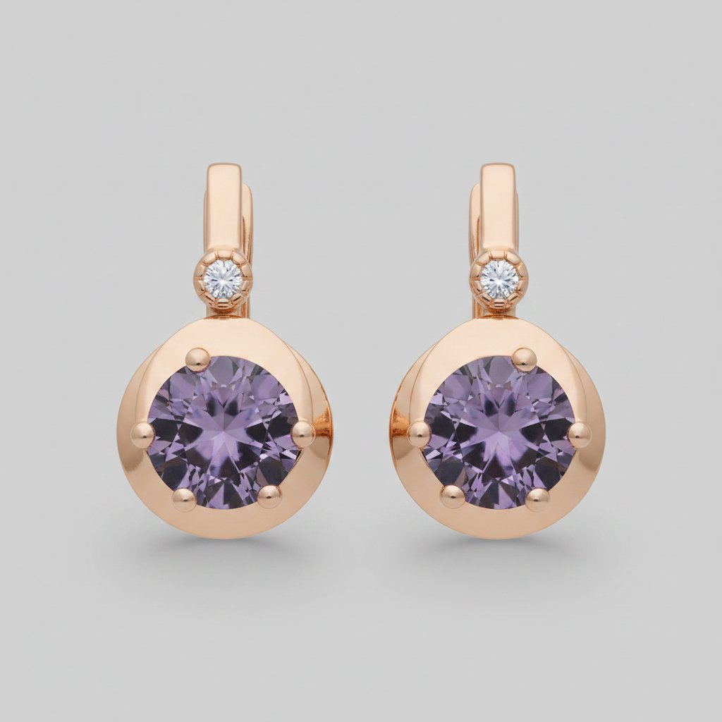 Ambre Zirconia Earrings