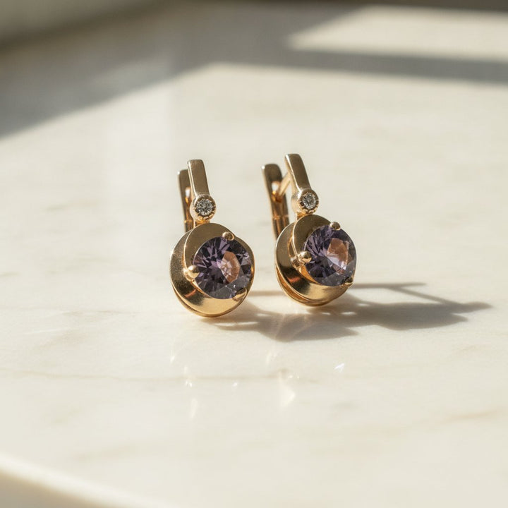 Ambre Zirconia Earrings