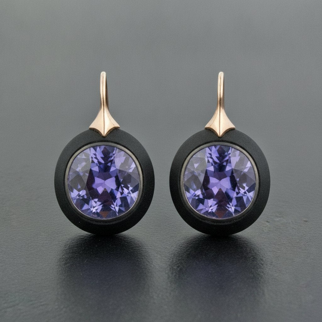 Ambre Vintage Earrings