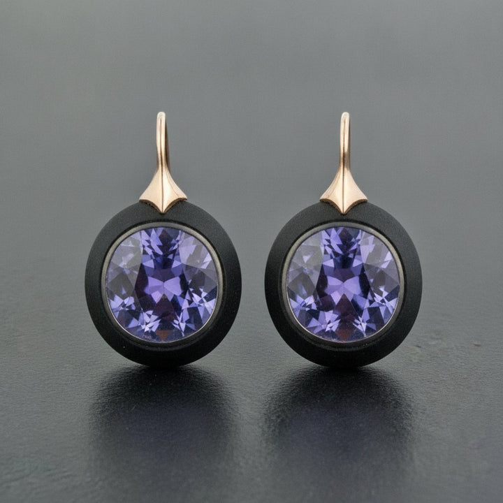 Ambre Vintage Earrings