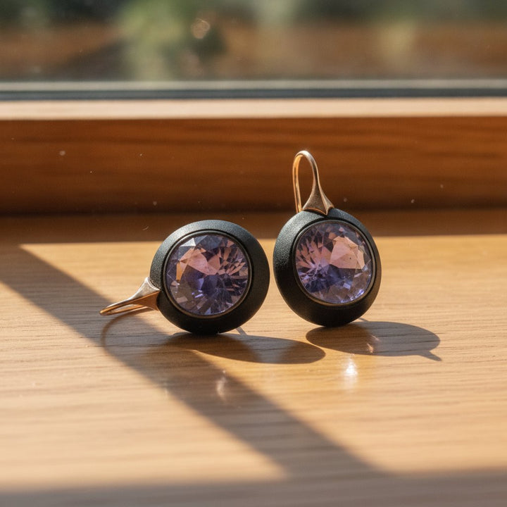 Ambre Vintage Earrings