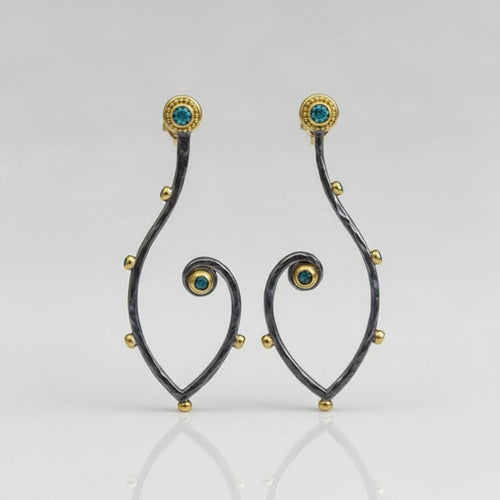 Ambre Vintage Earrings