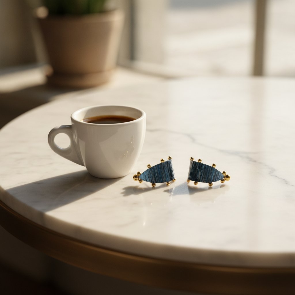 Ambre Gold Earrings