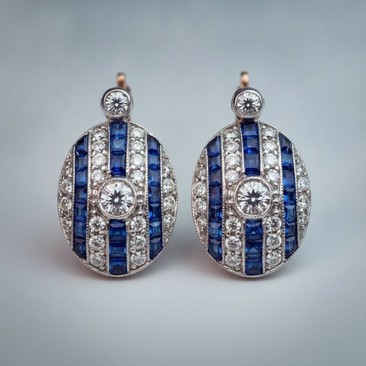 Celestine Sapphire Earrings