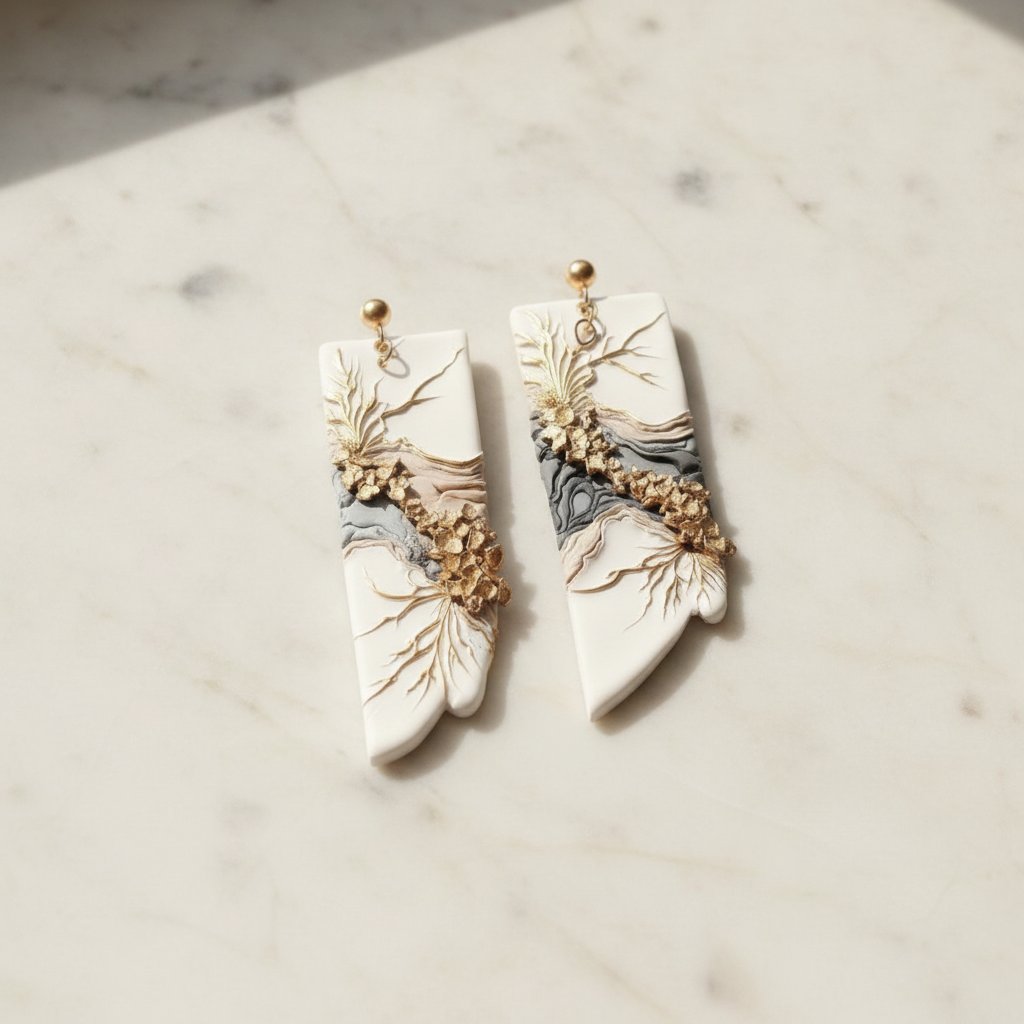 Celestine Gold Earrings