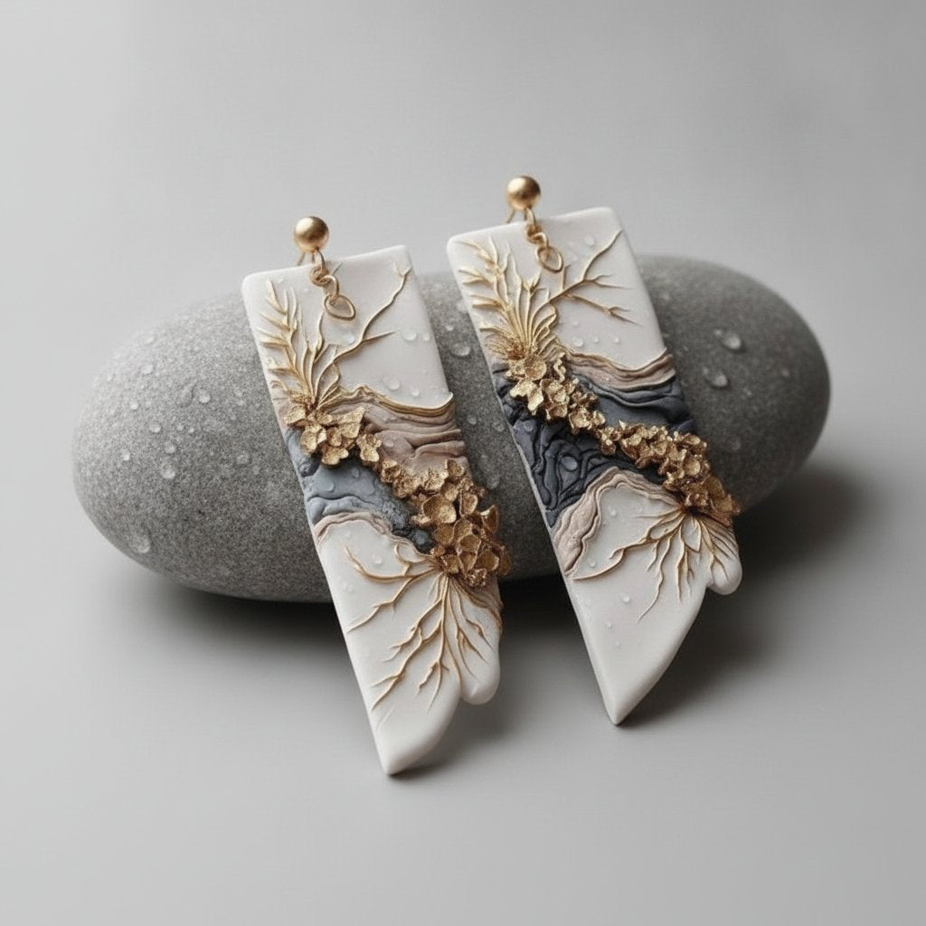 Celestine Gold Earrings