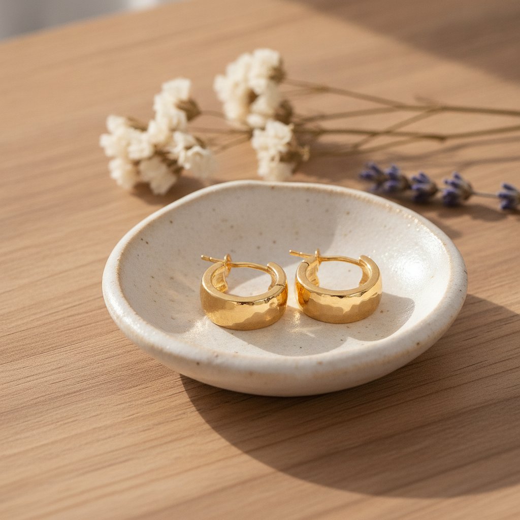 Celestine Gold Earrings