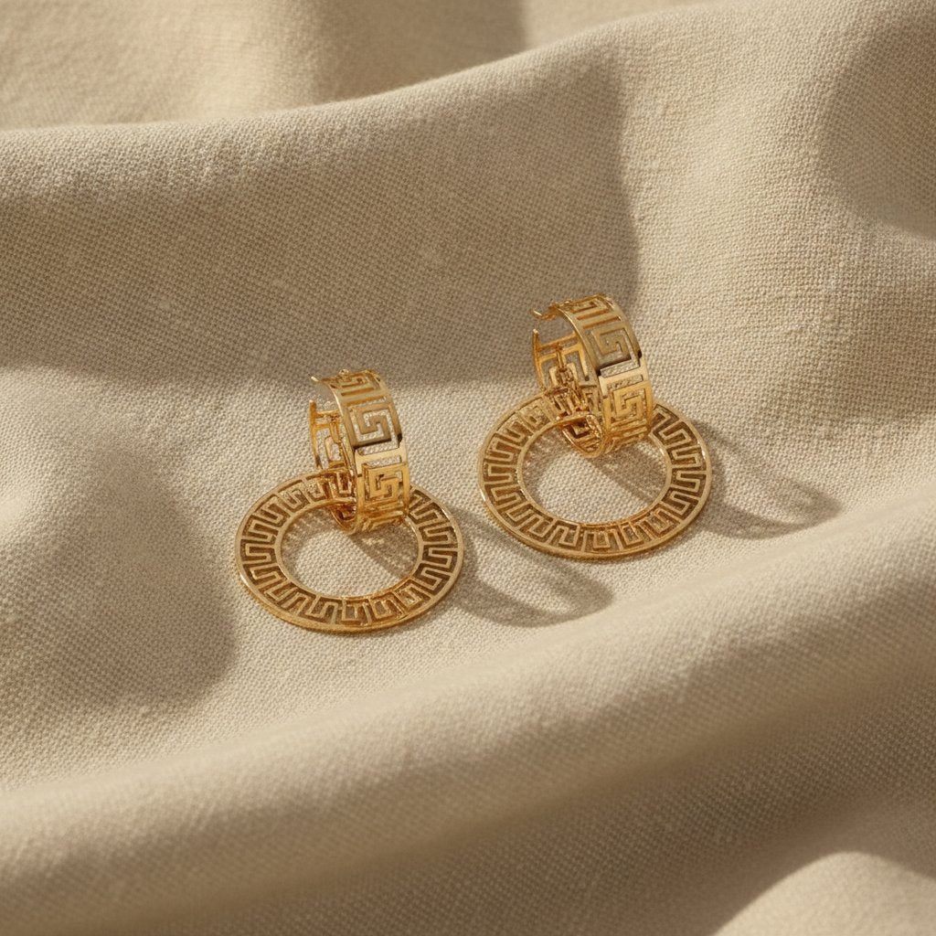 Celestine Gold Earrings