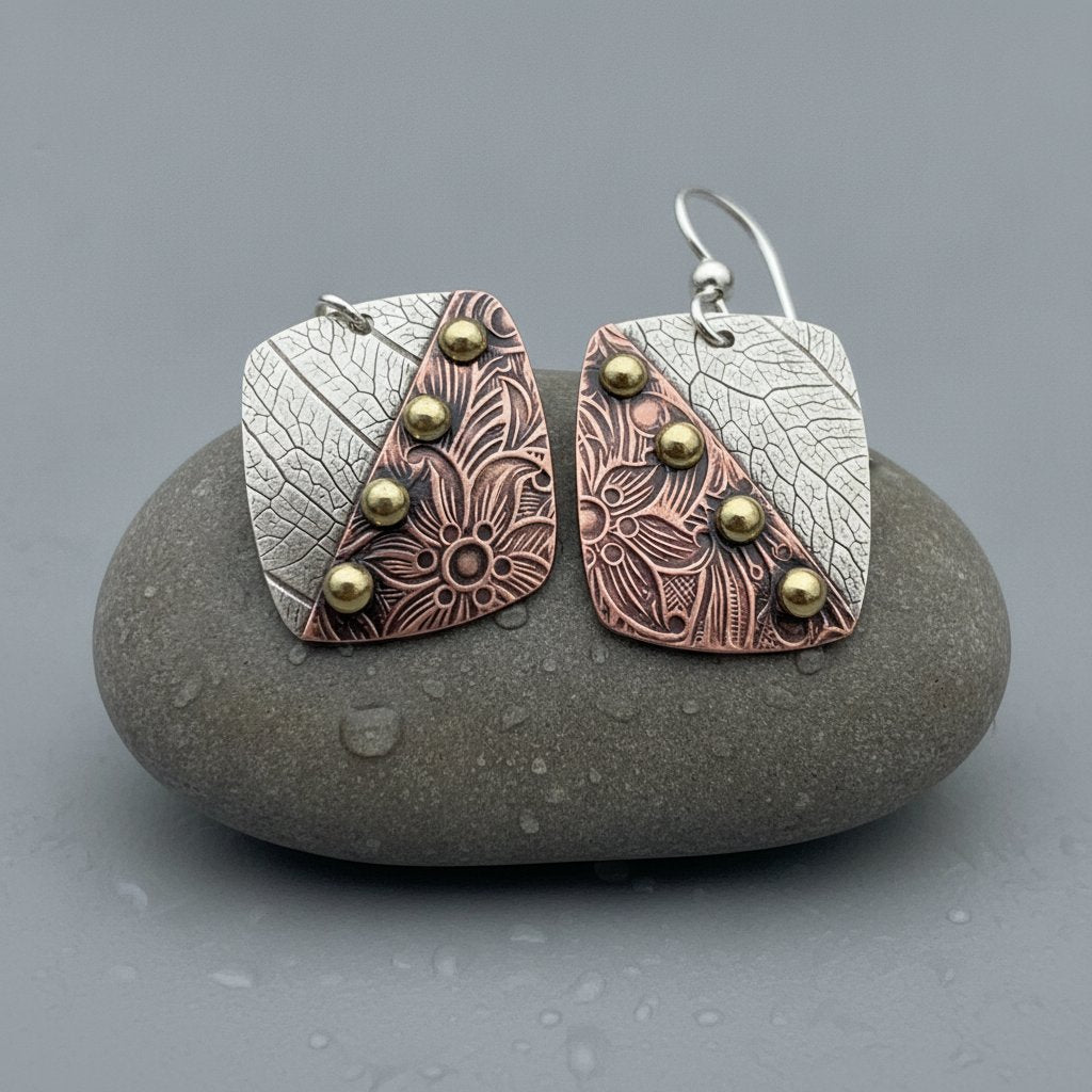 Celestine Silver Earrings
