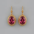 Zelie Garnet Earrings